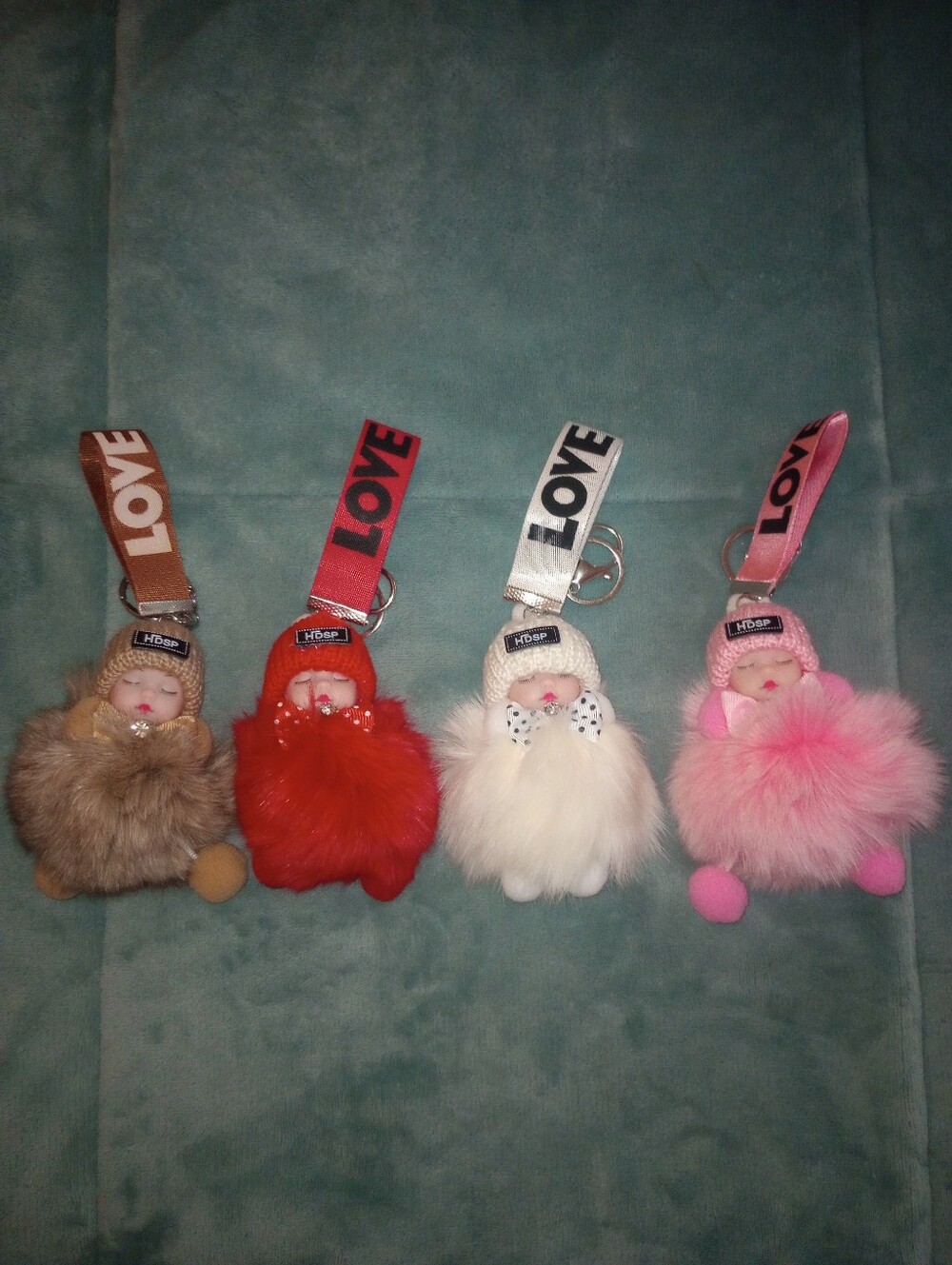 Love Plush Doll Bag Charm Keychain - Pick One
